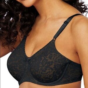 Bali Smoothing Unlined Lace Bra